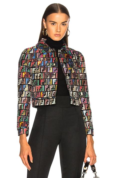 fendi logo jacquart|fendi jacquard blazer.